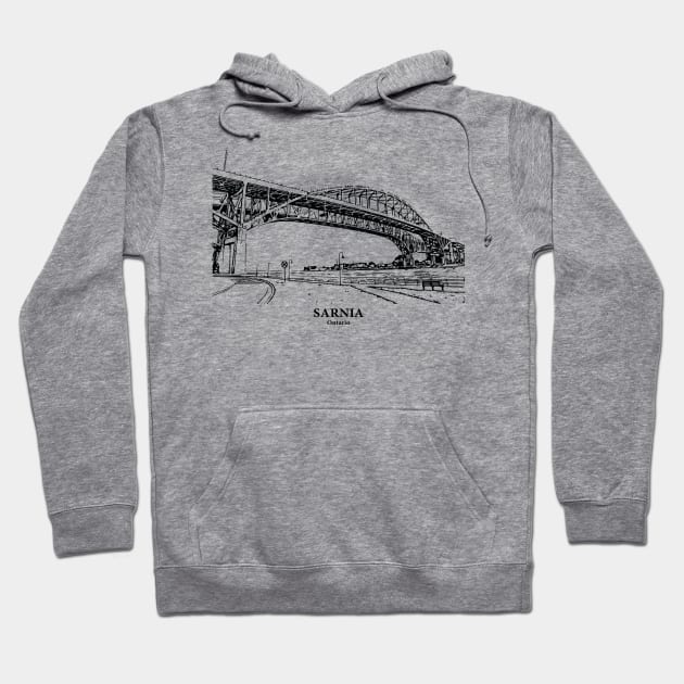 Sarnia- Ontario Hoodie by Lakeric